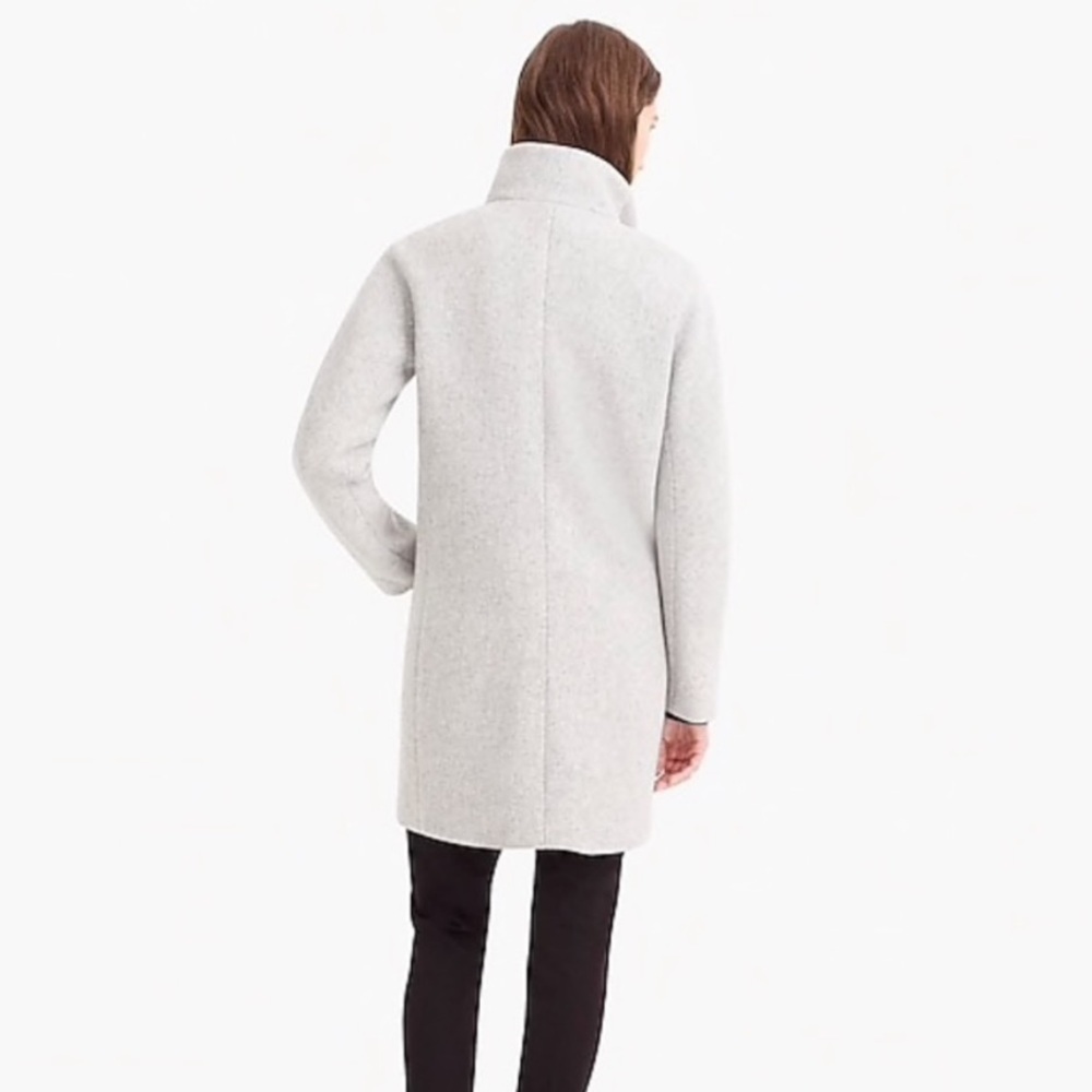 J Crew Cocoon Coat Grey - Picture 4 of 12